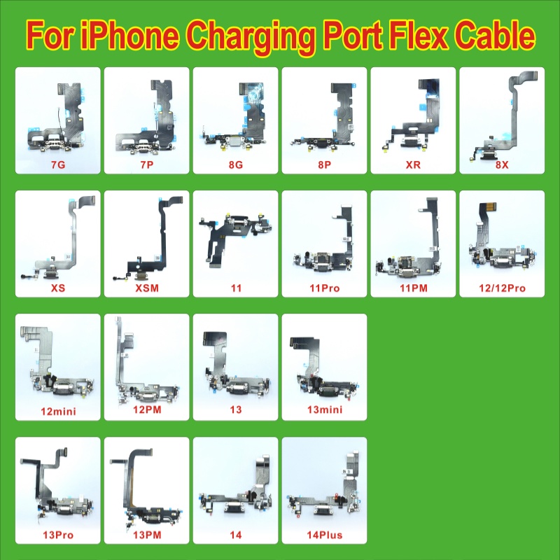 Charging Port Flex Cable